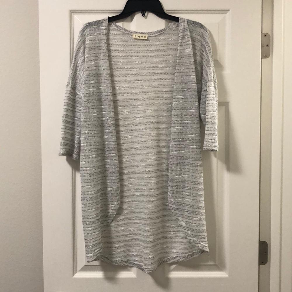 Short sleeve cardigan